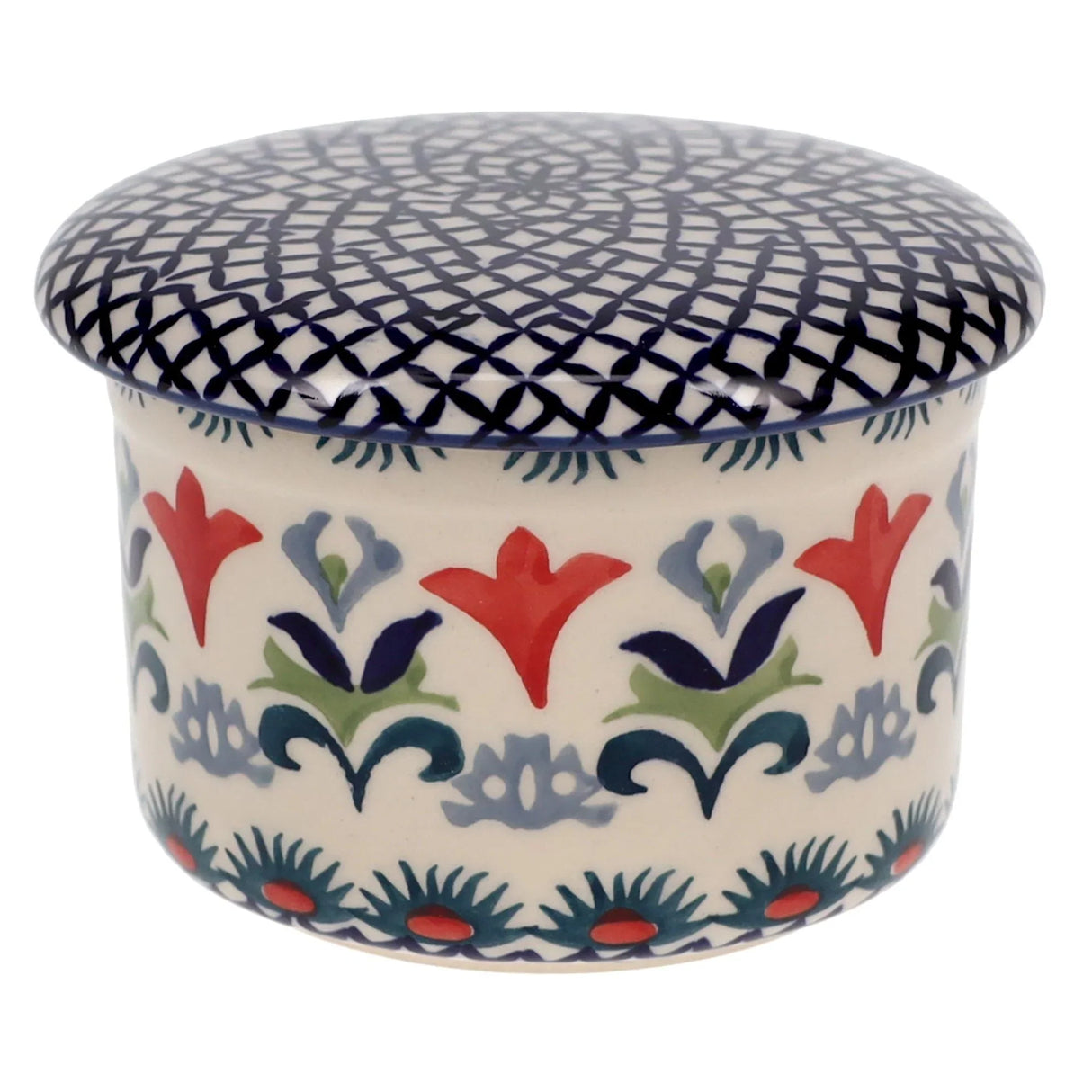 Butter Crock, 4.5" in "Scandinavian Scarlet" by Manufaktura | M136U-P295