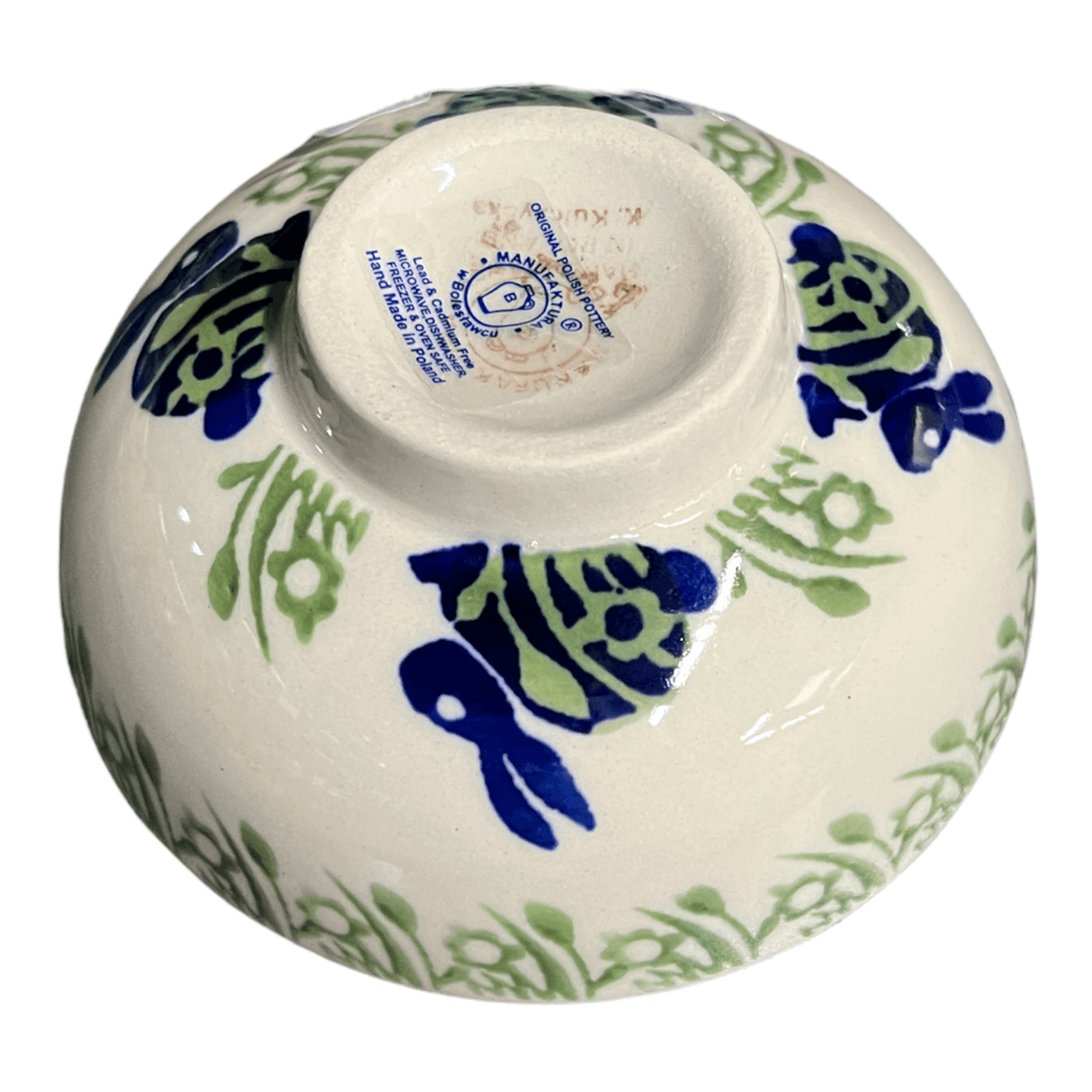 Bowl, Round, Dipping, 4.25" in "Bunny Love" by Manufaktura | M153T-P324