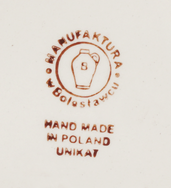 Travel Mug 16 oz Unikat - Color Palette Polish Pottery