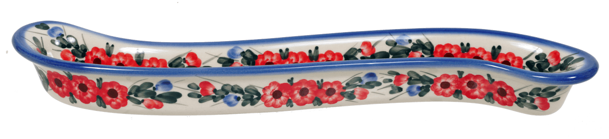 Olive Boat, Curved, 13" x 1.75" in "Elegant Bouquet" by Andy | NDA132-28