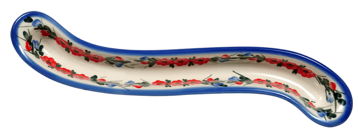 Olive Boat, Curved, 13" x 1.75" in "Elegant Bouquet" by Andy | NDA132-28