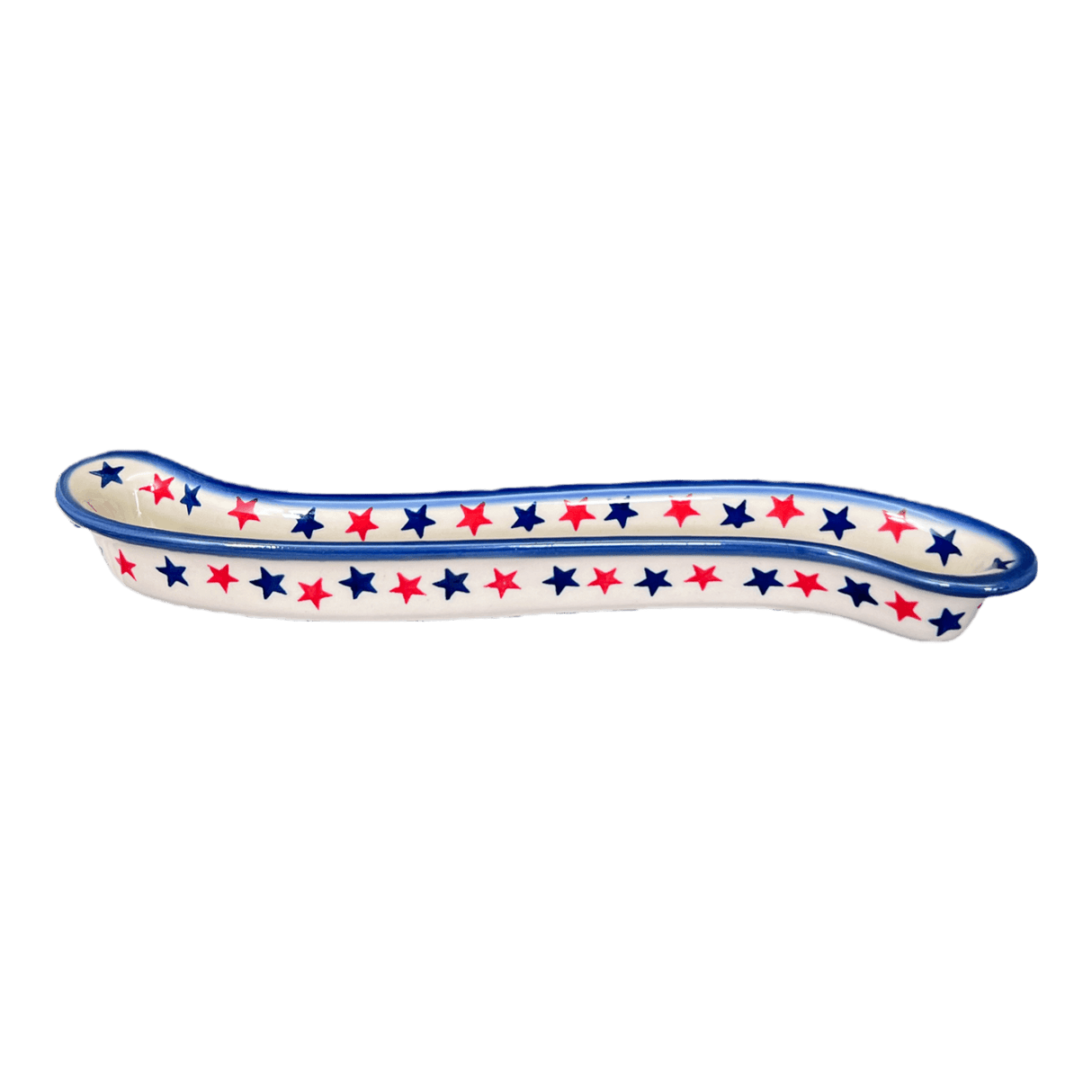 Olive Boat, Curved, 13" x 1.75" in "Star Power" by Andy | NDA132-47