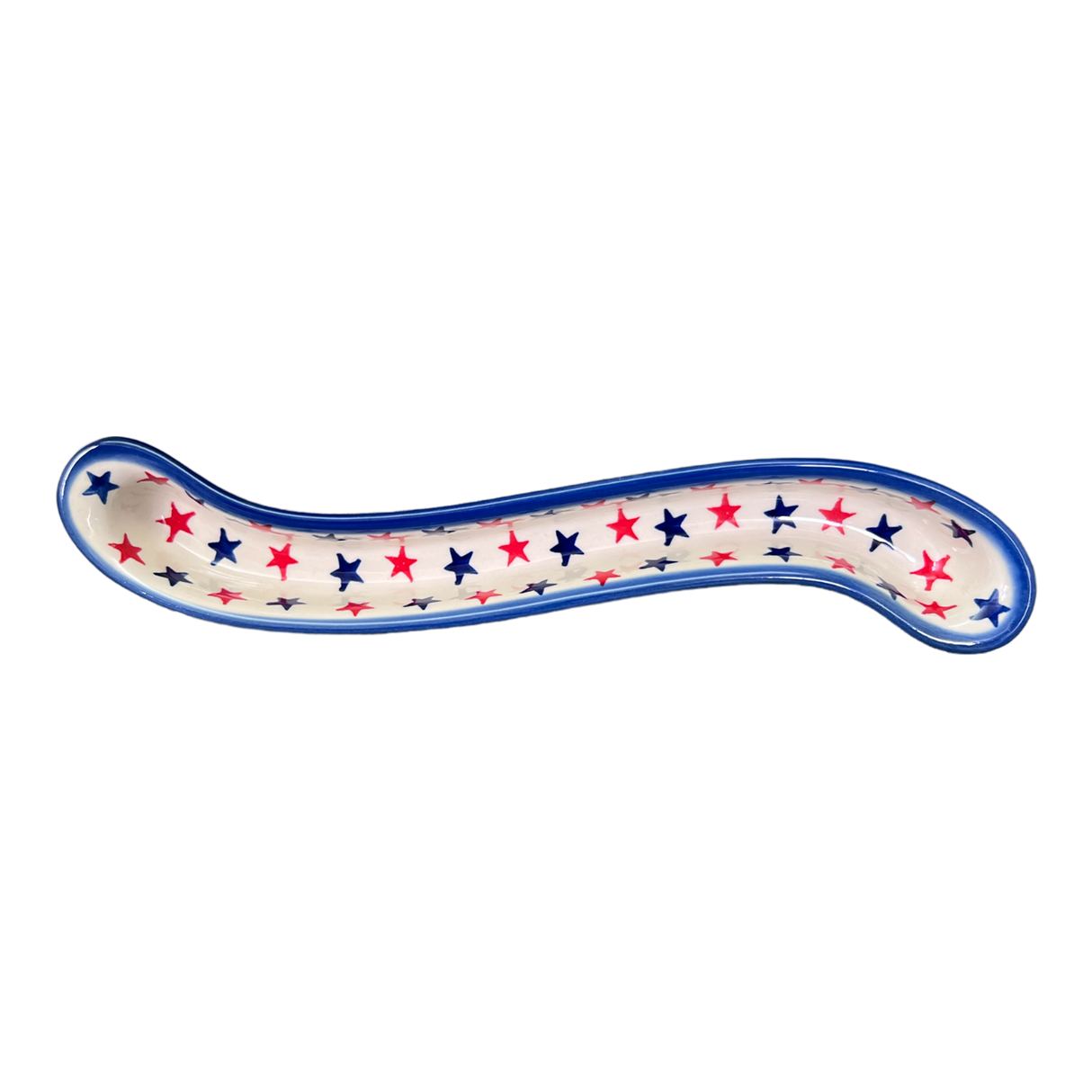 Olive Boat, Curved, 13" x 1.75" in "Star Power" by Andy | NDA132-47