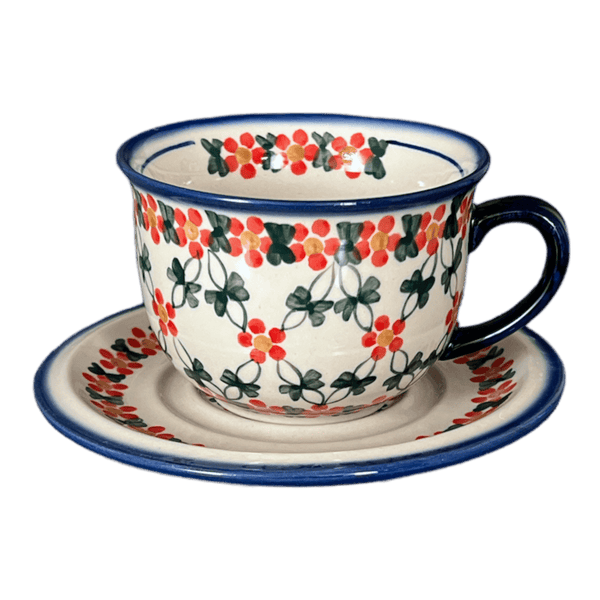 Large Tumbler (Hello Dotty)  NDA11-A64 - The Polish Pottery Outlet