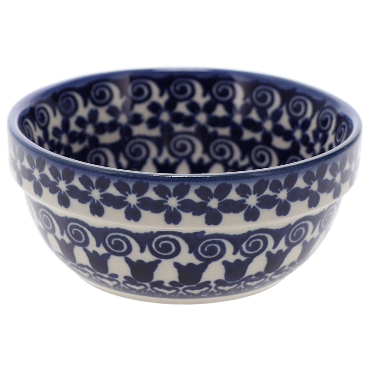 Bowl, Round, 4.25" in "Tulip Path" by Andy | NDA84-25