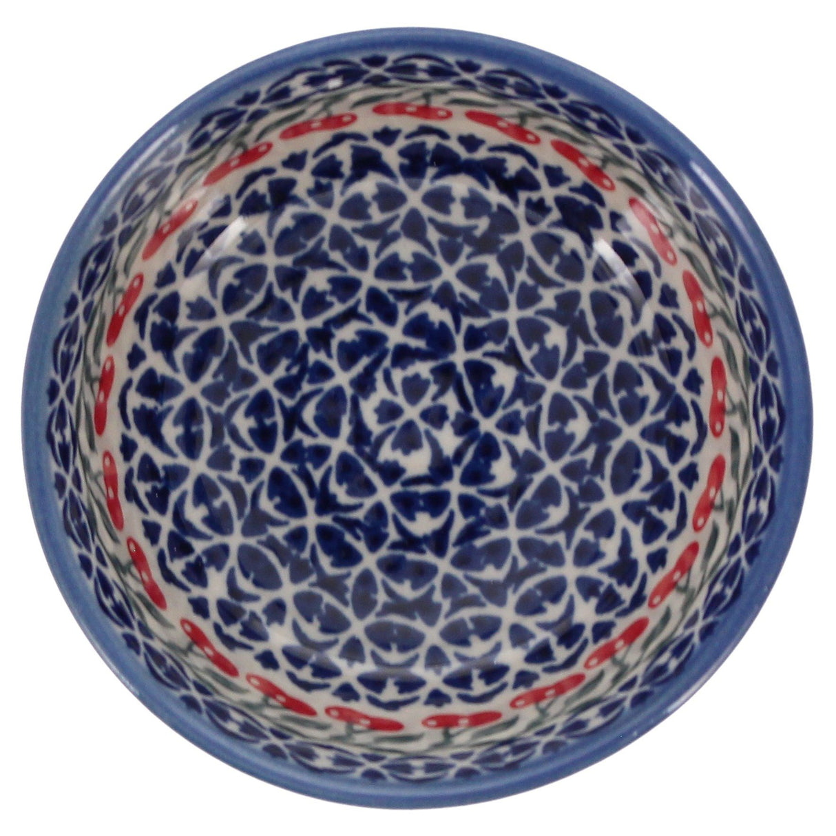 Bowl, Round, 4.25" in "Cherries Jubilee" by Andy | NDA84-29