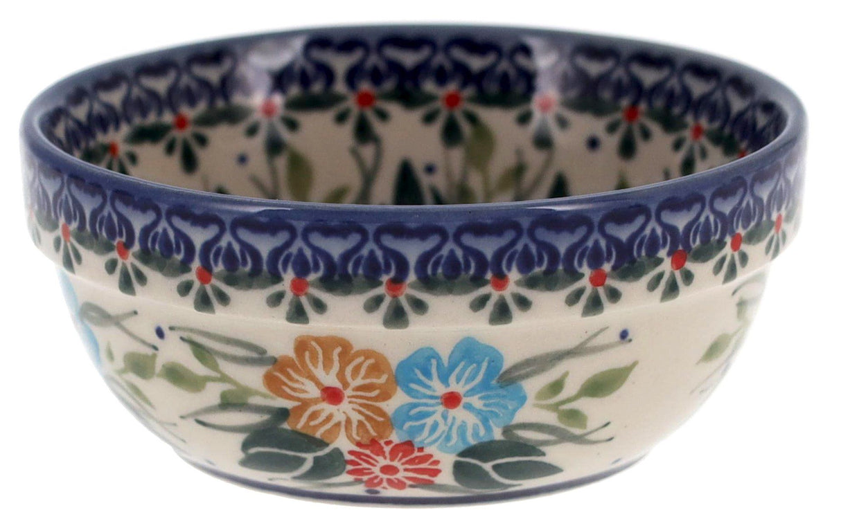 Bowl, Round, 4.25" in "Red Poppy" by Andy | NDA84-A60