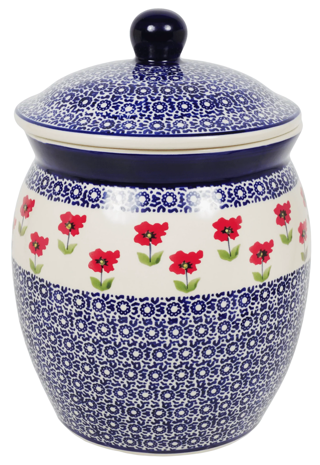 Canister, 5 Liter in "Poppy Garden" by Manufaktura | P084T-EJ01