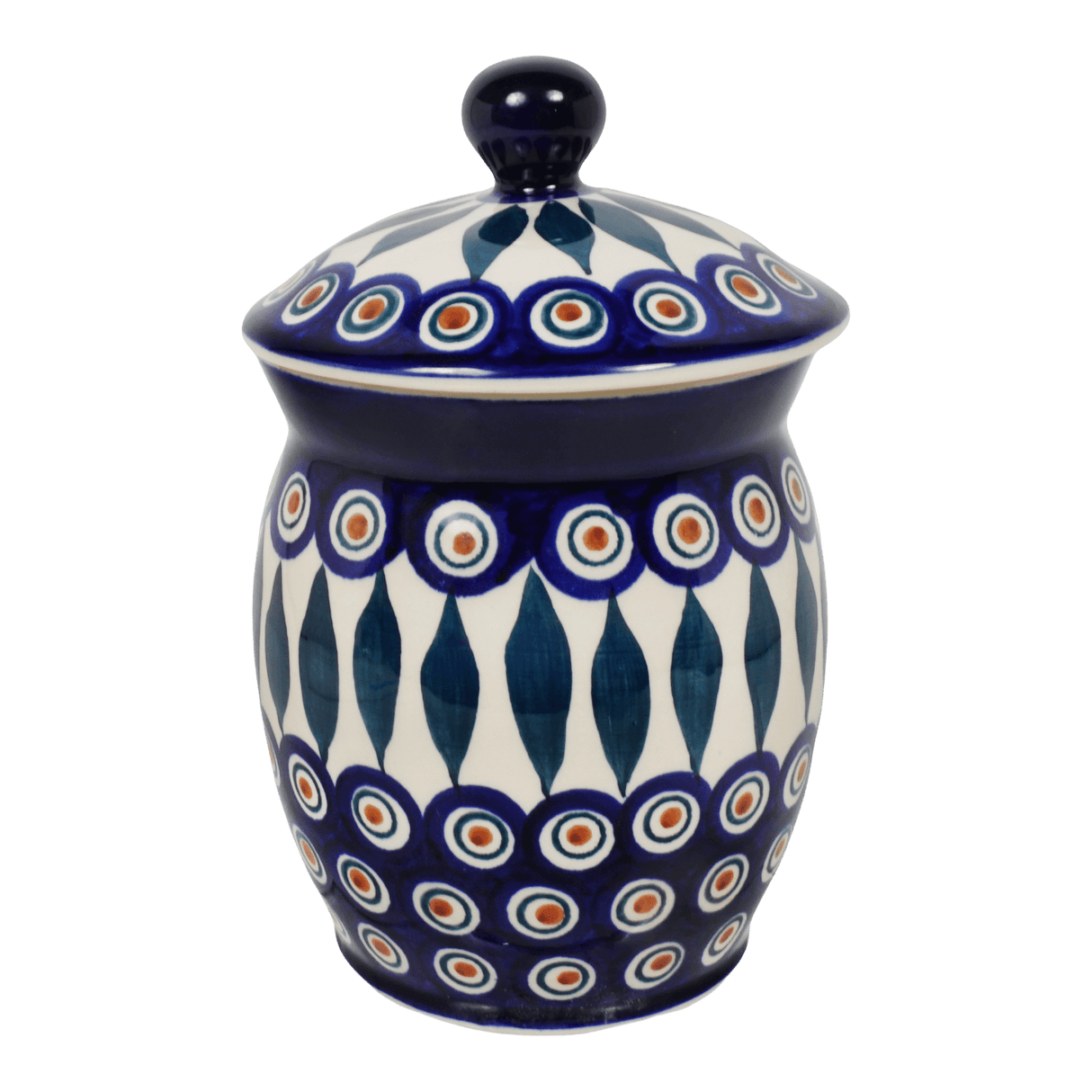 Canister, 1 Liter in "Peacock" by Manufaktura | P096T-54