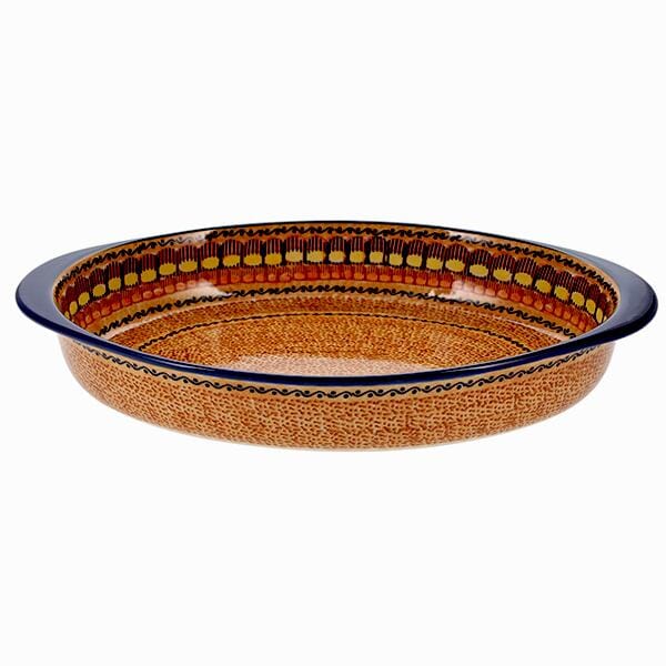 Baker, Oval, Large 10.25" x 15.5" in "Desert Sunrise" by Manufaktura | P102U-KLJ