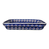 Polish Pottery 8"x10" Rectangular Baker (Bonbons) | P103T-2 at PolishPotteryOutlet.com