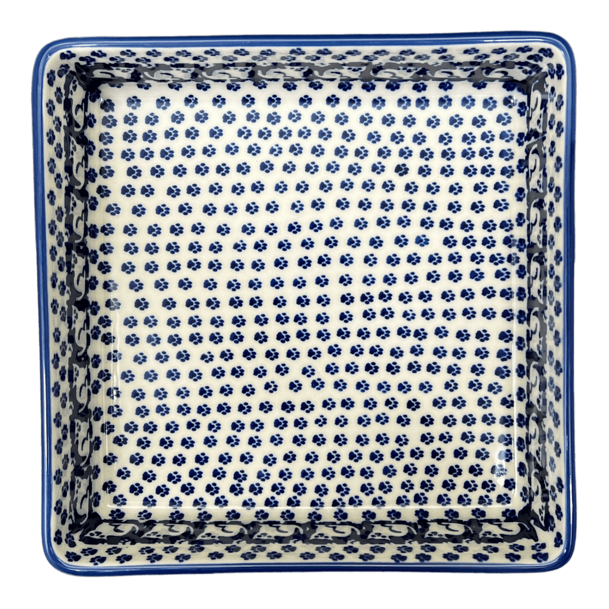 Baker, Square, 8" in "Kitty Cat Path" by Manufaktura | P151T-KOT6
