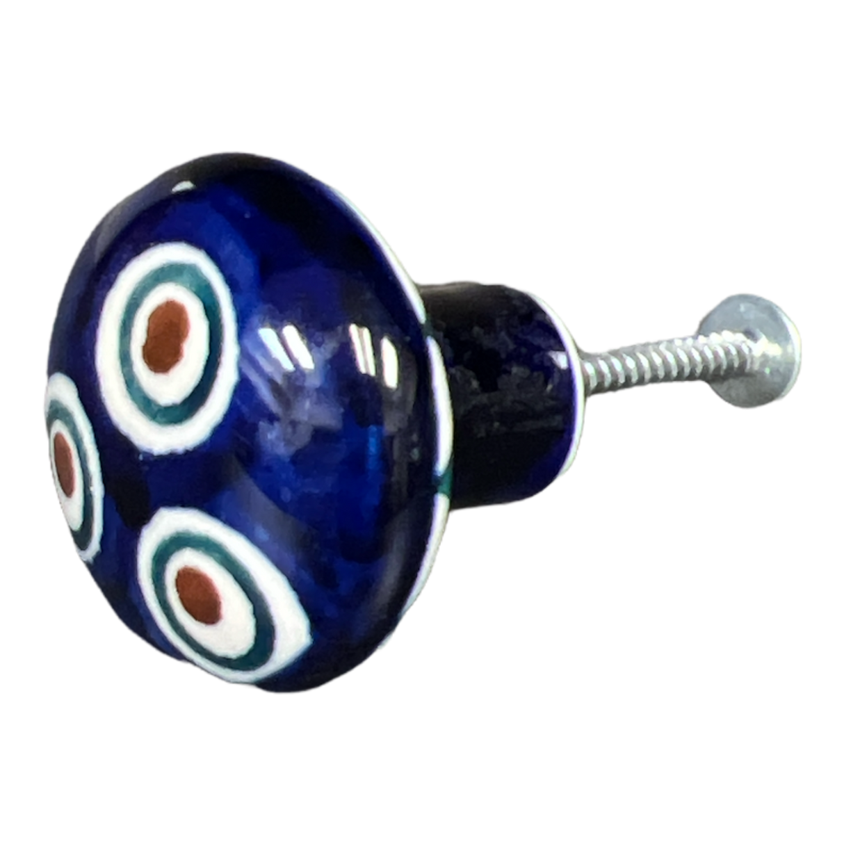 Drawer Pull, 1.5" in "Peacock" by Manufaktura | U001T-54