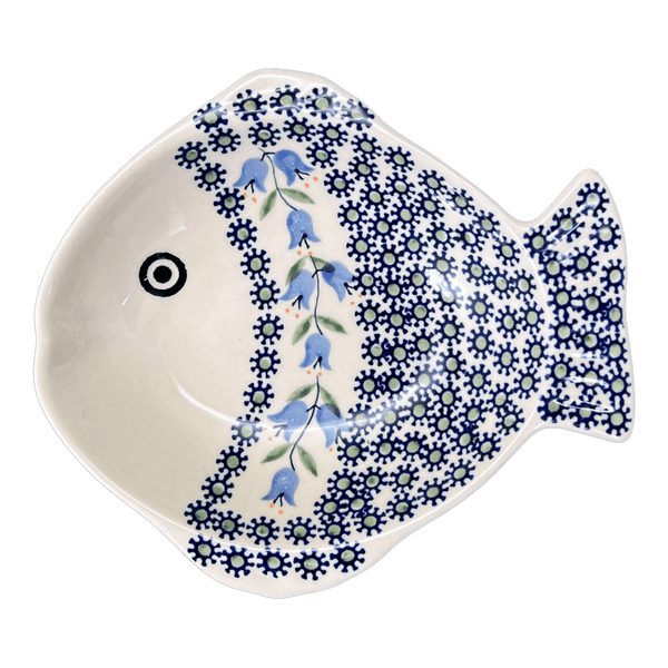 Small Fish Platter (Gothic)  S014T-13 - The Polish Pottery Outlet