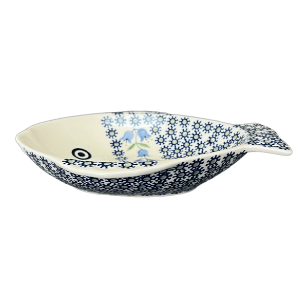 Small Fish Platter (Gothic)  S014T-13 - The Polish Pottery Outlet