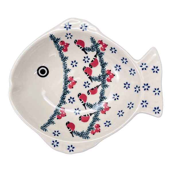 Small Fish Platter (Gothic)  S014T-13 - The Polish Pottery Outlet