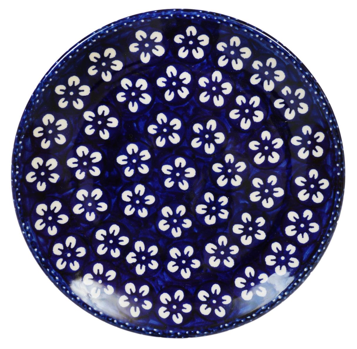 Plate, Round, Dessert, 7.25" in "Modern Blue" by Manufaktura | T131M-J8KO