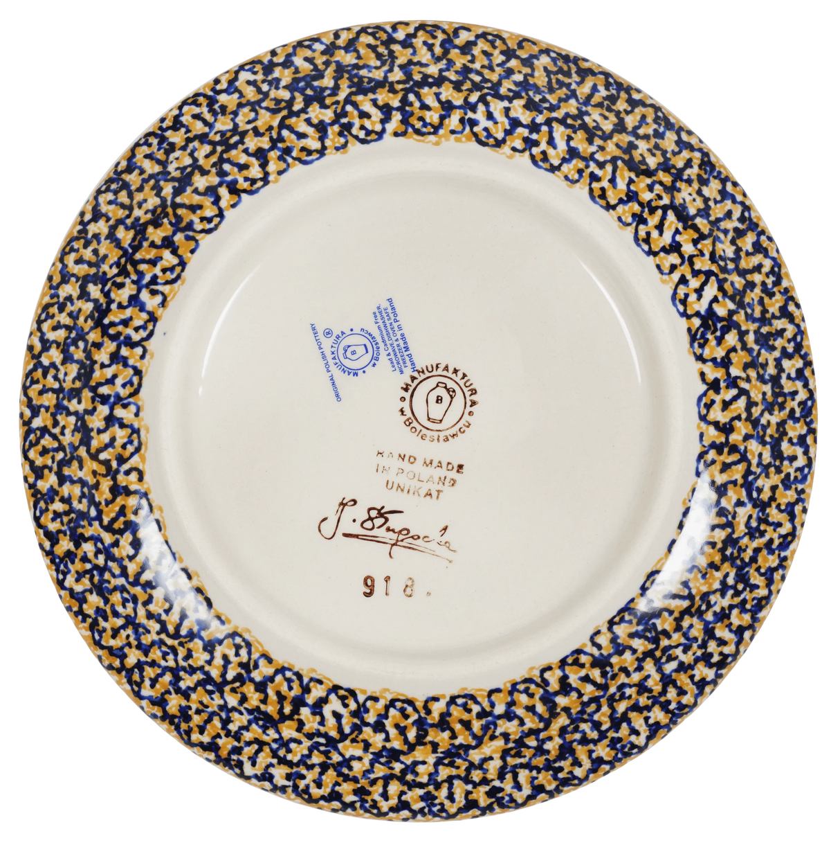 Plate, Round, Dessert, 7.25" in "Hummingbird Harvest" by Manufaktura | T131S-JZ35