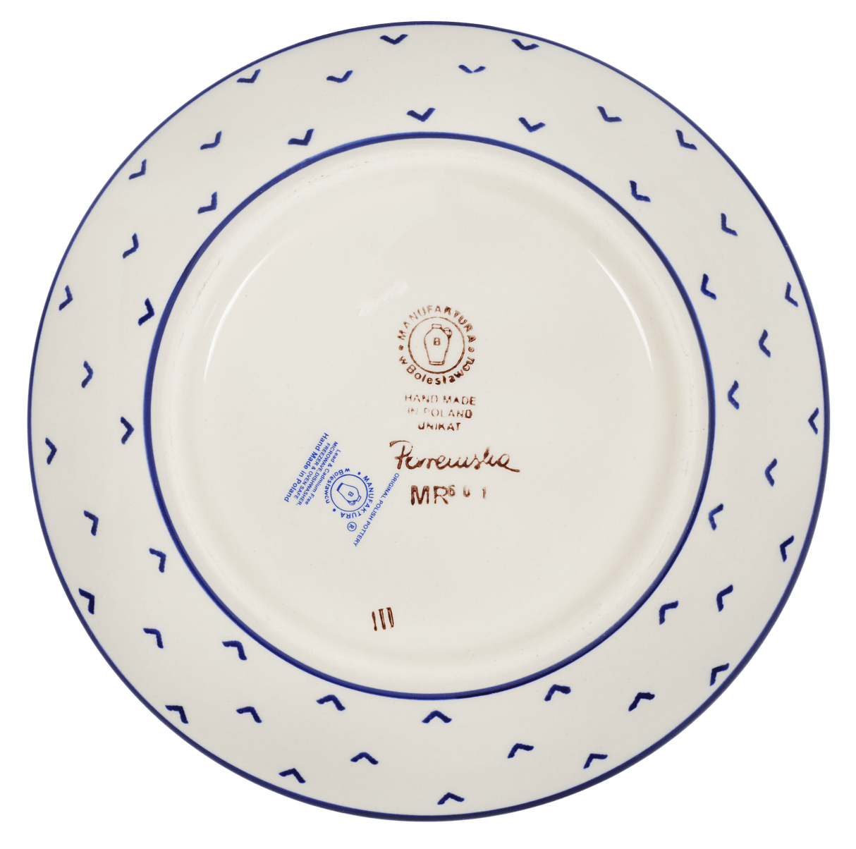 Plate, Round, Dessert, 7.25" in "Autumn Harvest" by Manufaktura | T131S-LB