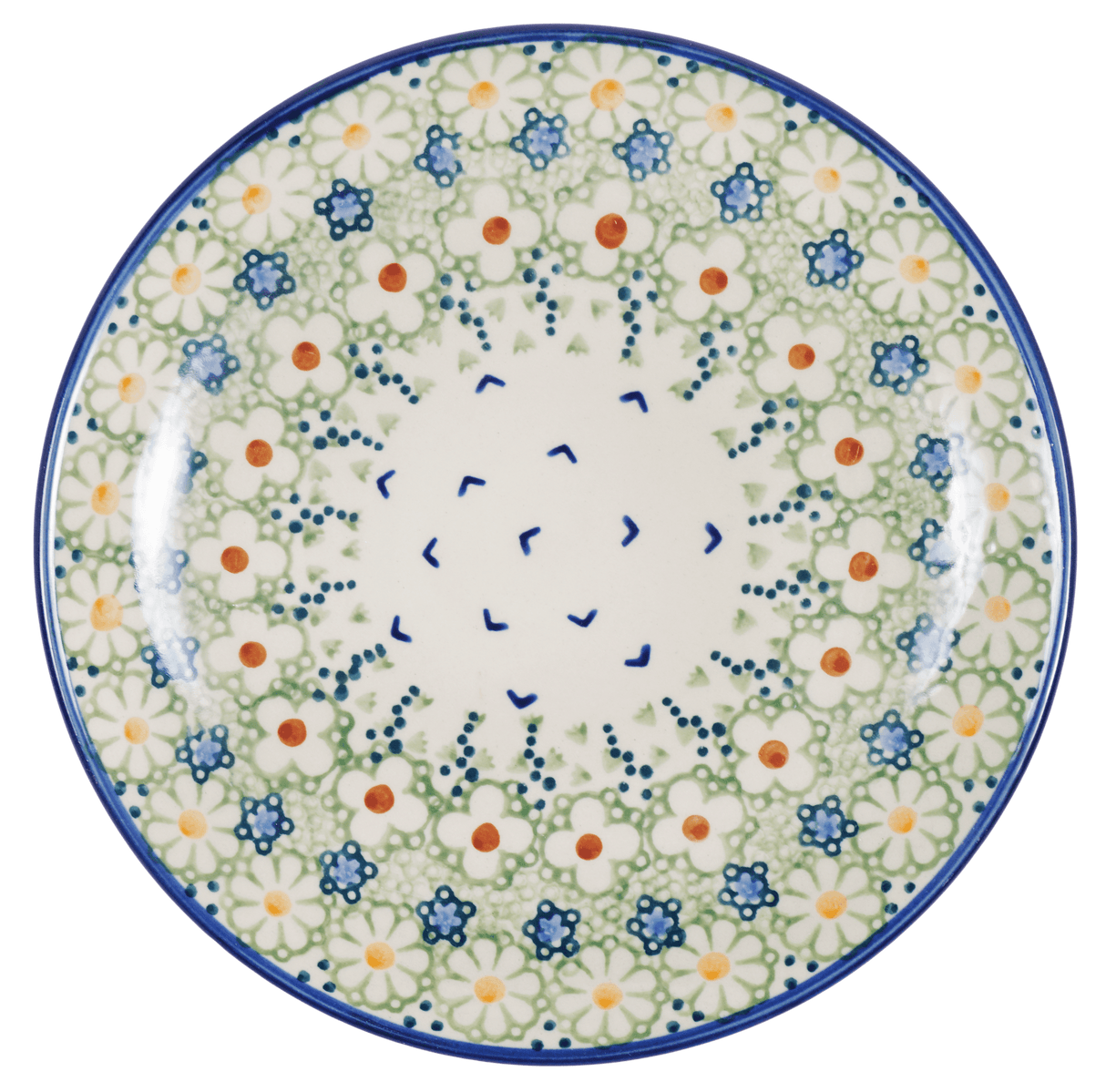 Plate, Round, Dessert, 7.25" in "Spring Morning" by Manufaktura | T131S-LZ
