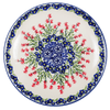 Polish Pottery 7.25" Dessert Plate (Burning Thistle) | T131S-P270 at PolishPotteryOutlet.com