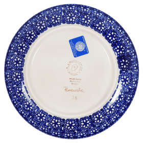 Polish Pottery 7.25" Dessert Plate (Mediterranean Blossoms) | T131S-P274 Additional Image at PolishPotteryOutlet.com