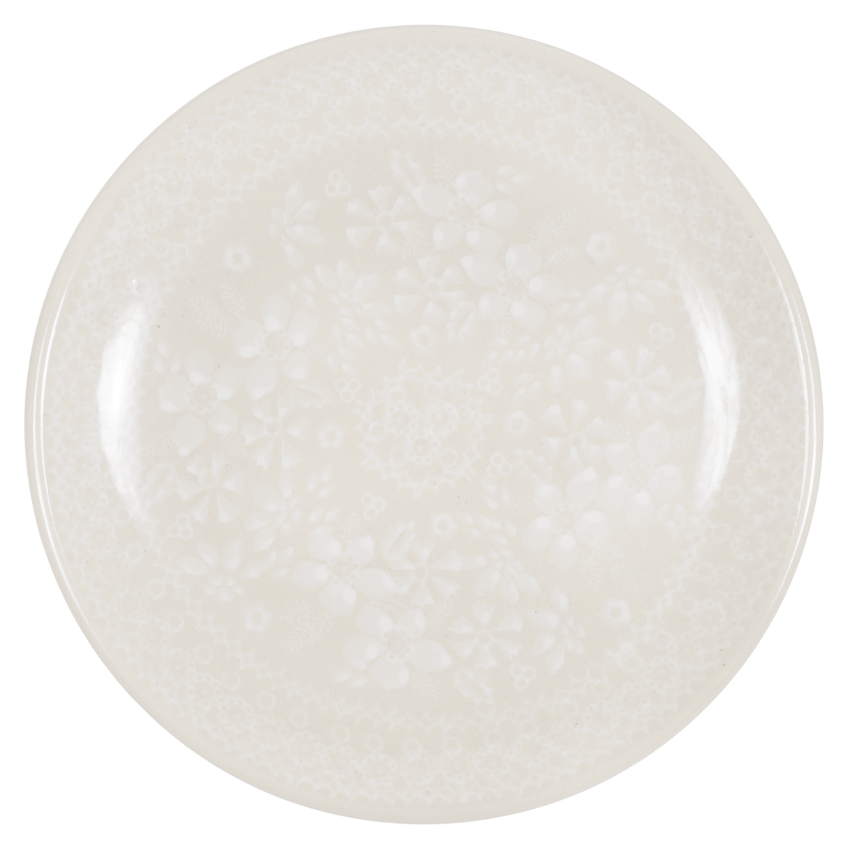 Plate, Round, Dessert, 7.25" in "Duet in Lace" by Manufaktura | T131S-SB02