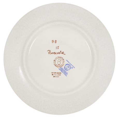Plate, Round, Dessert, 7.25" in "Duet in Lace" by Manufaktura | T131S-SB02