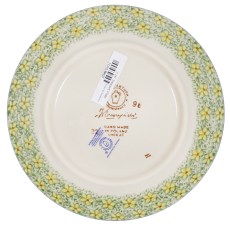 Plate, Round, Dessert, 7.25" in "Soaring Swallows" by Manufaktura | T131S-WK57