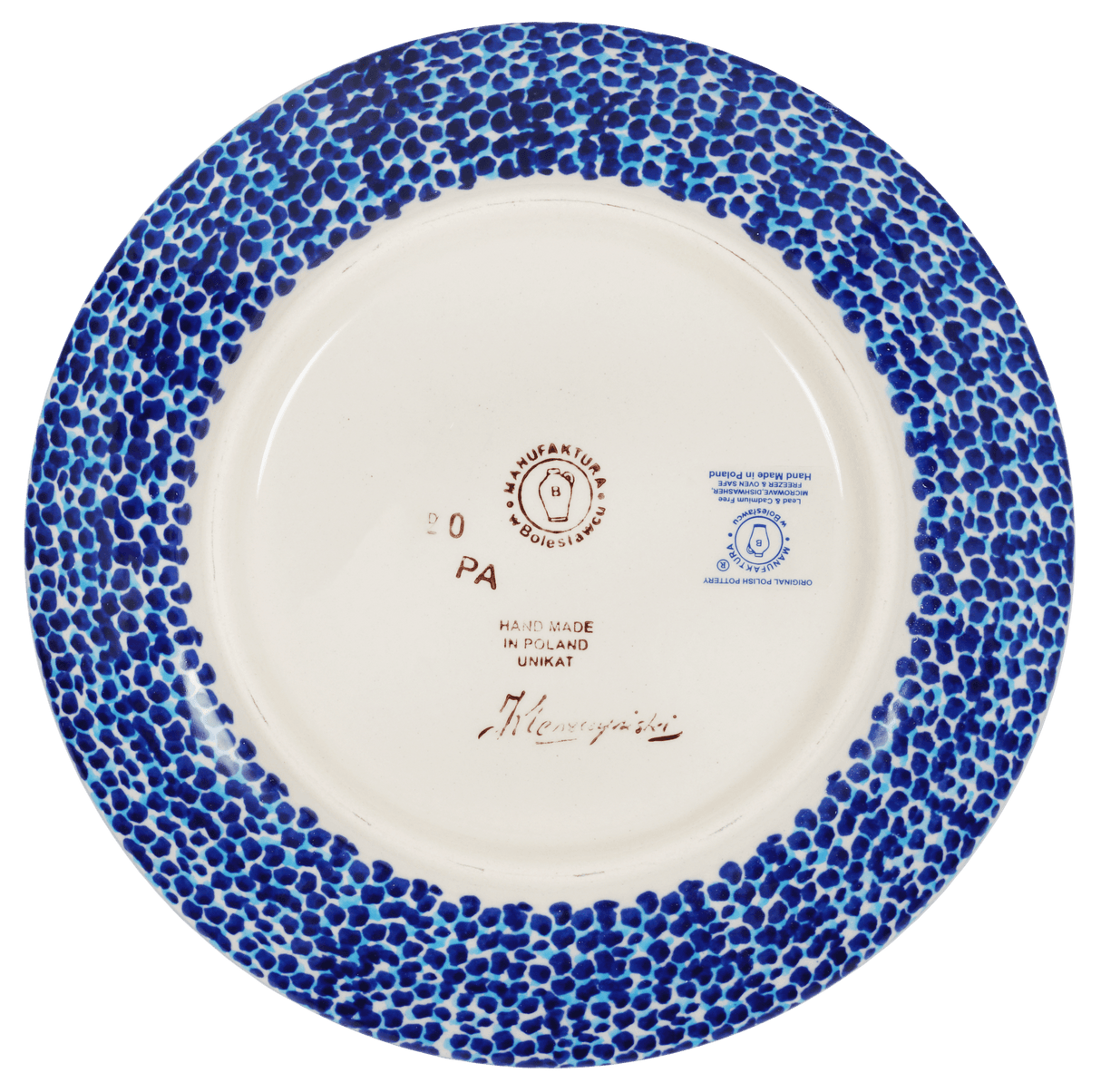 Plate, Round, Dessert, 7.25" in "Crimson Twilight" by Manufaktura | T131S-WK63