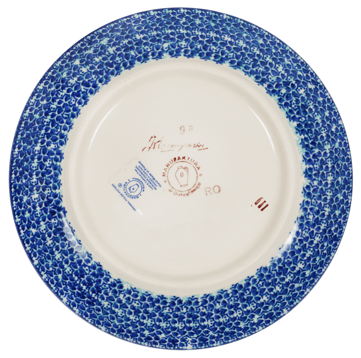 Plate, Round, Dessert, 7.25" in "Butterfly Bliss" by Manufaktura | T131S-WK73