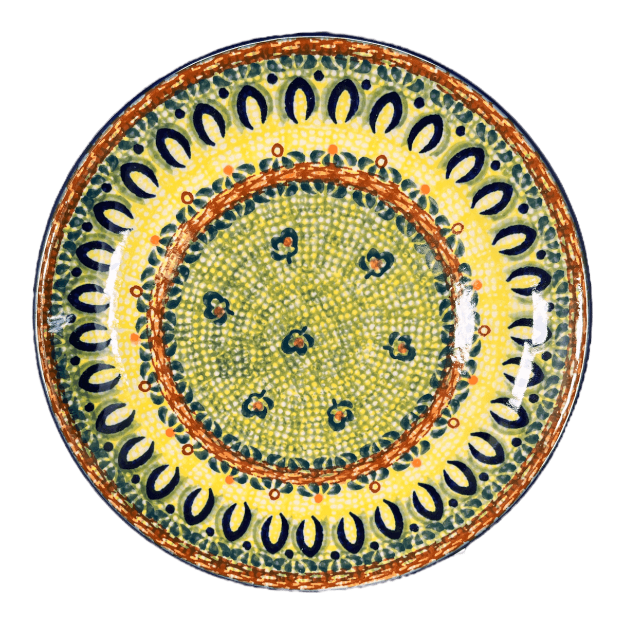 Plate, Round, Dessert, 7.25" in "Baltic Garden" by Manufaktura | T131S-WKB