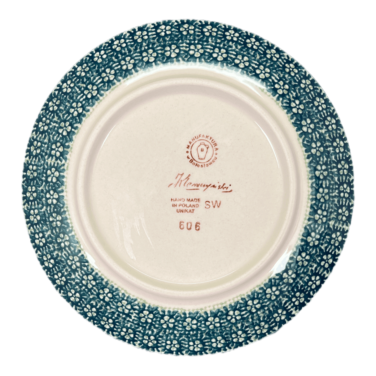 Plate, Round, Dessert, 7.25" in "Bountiful Blossoms" by Manufaktura | T131S-WKLZ