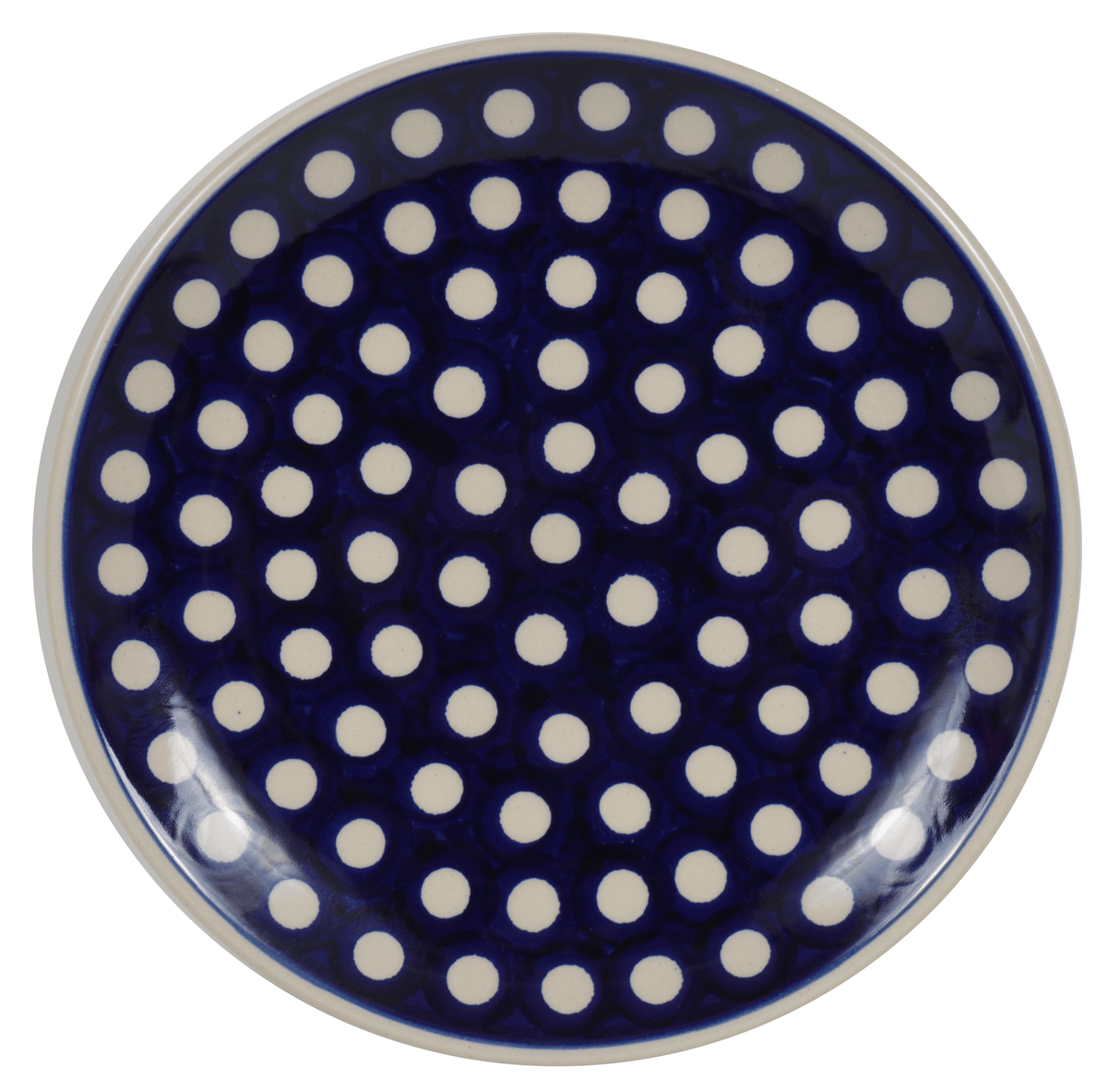Plate, Round, Dessert, 7.25" in "Hello Dotty" by Manufaktura | T131T-9
