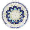 Polish Pottery 7.25" Dessert Plate (Peacock's Pride) | T131T-DPPP at PolishPotteryOutlet.com