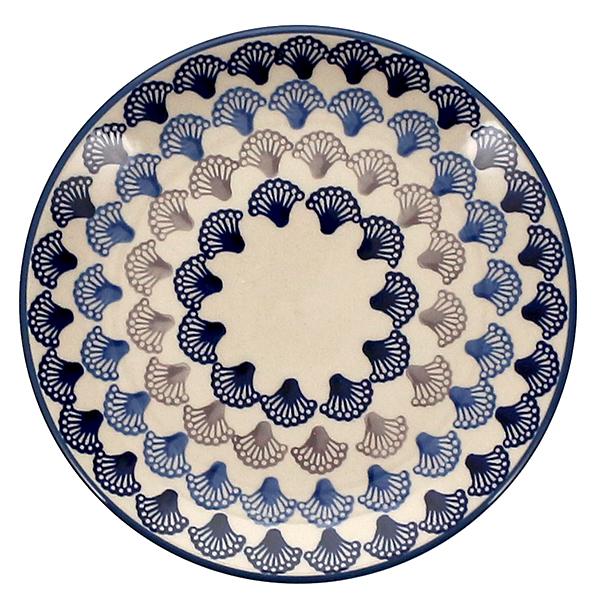 Plate, Round, Dessert, 7.25" in "Fan-Tastic" by Manufaktura | T131T-GP18