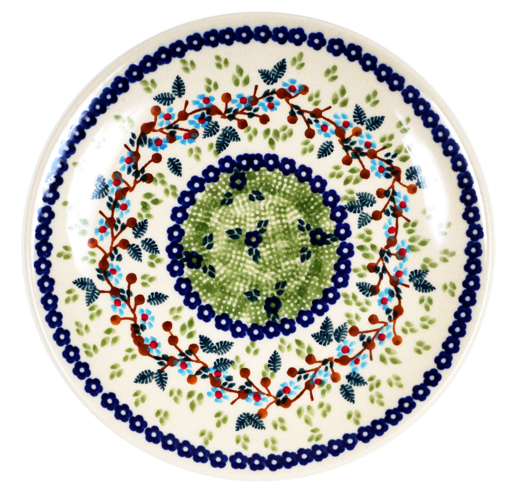 Plate, Round, Dessert, 7.25" in "Spring's Promise" by Manufaktura | T131T-KK03