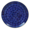 Polish Pottery 7.25" Dessert Plate (Night Sky) | T131T-MARM at PolishPotteryOutlet.com