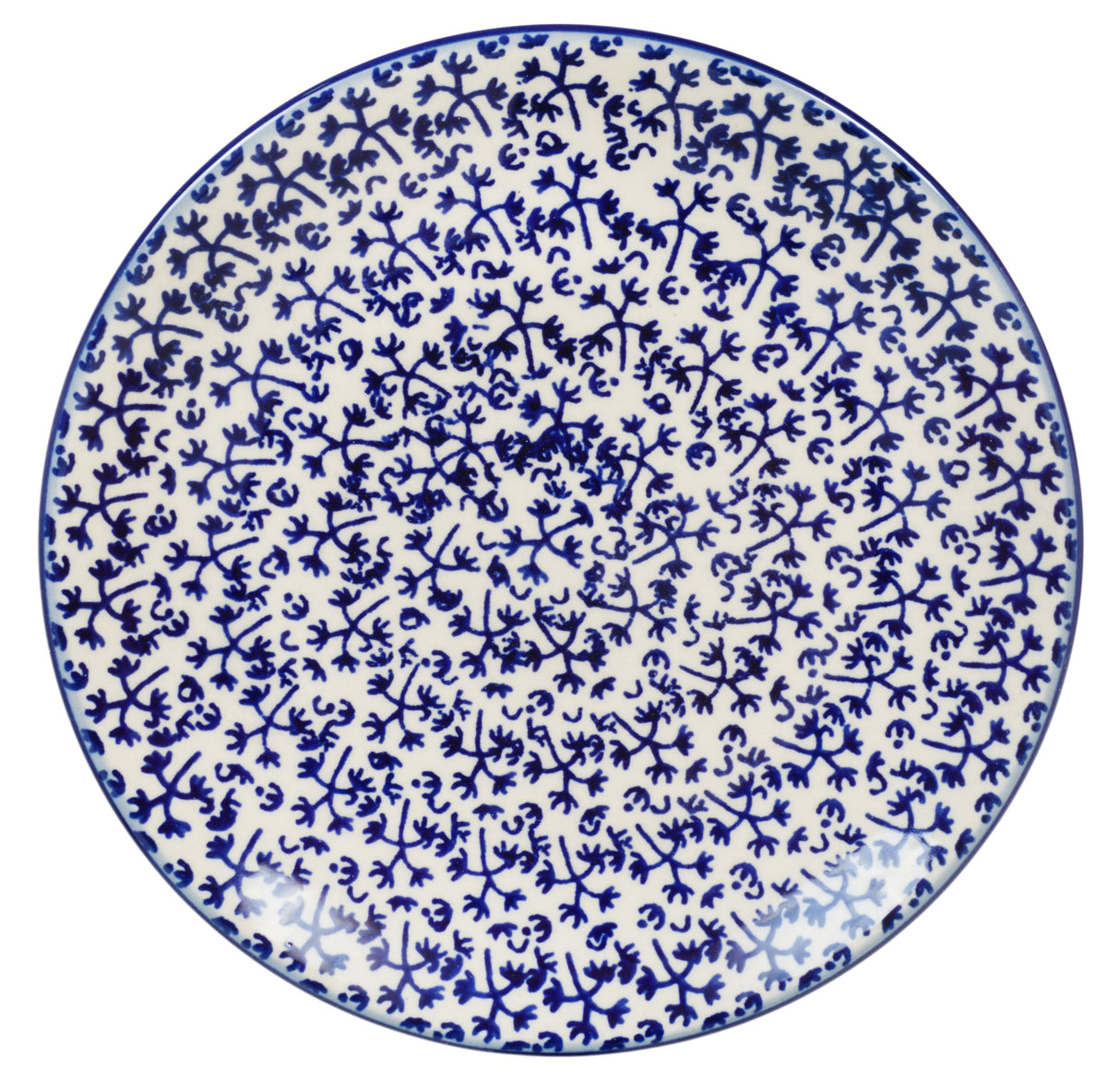 Plate, Round, Dessert, 7.25" in "Blue Thicket" by Manufaktura | T131T-P364