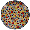 Polish Pottery 10" Dinner Plate (Sunlit Blossoms) | T132S-AS62 at PolishPotteryOutlet.com