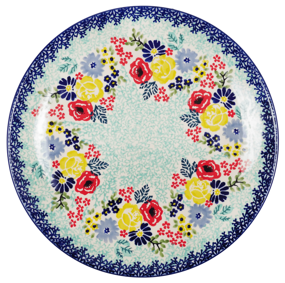 Plate, Round, Dinner, 10" in "Garden Party" by Manufaktura | T132S-BUK1
