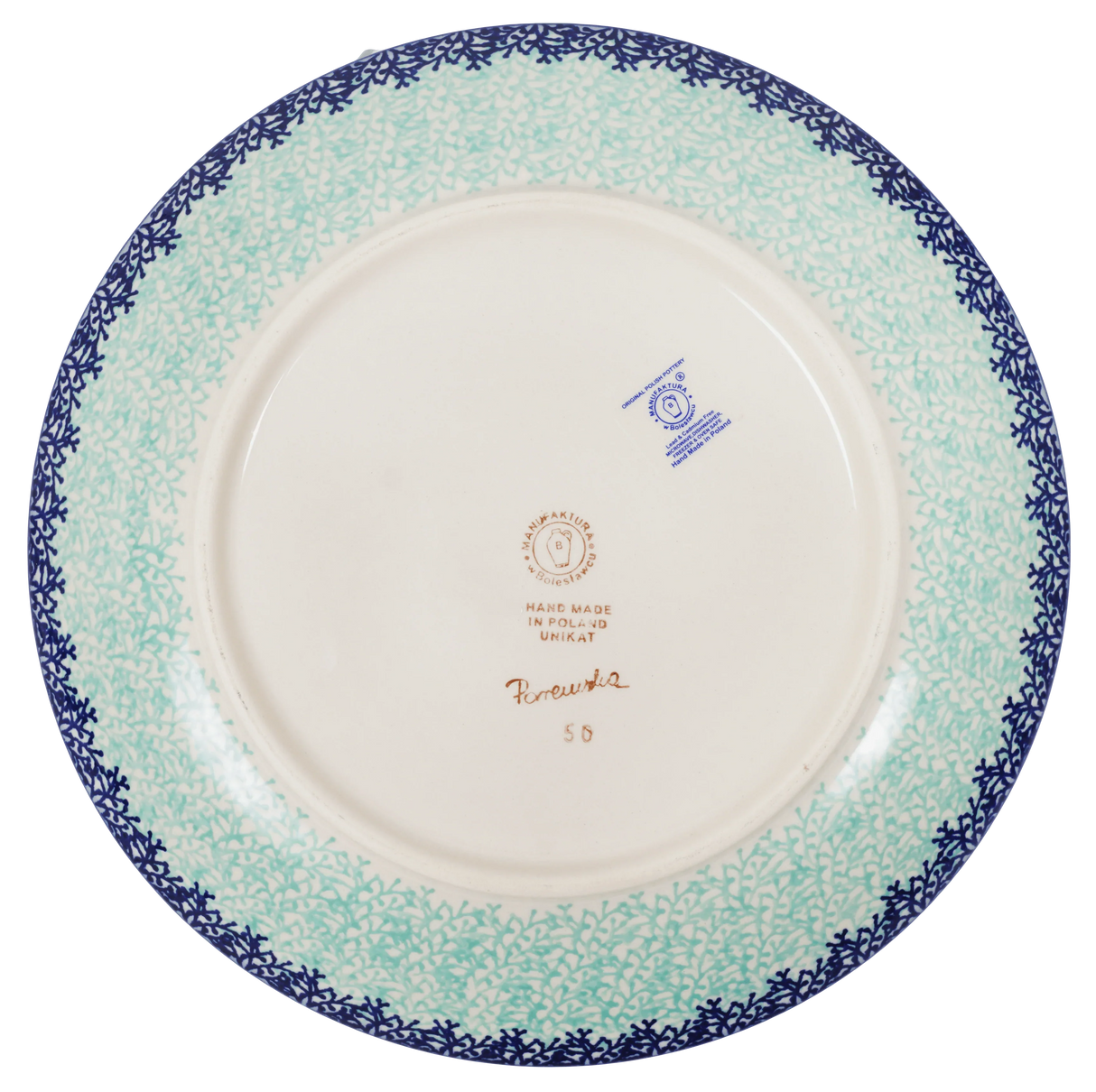 Plate, Round, Dinner, 10" in "Garden Party" by Manufaktura | T132S-BUK1