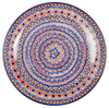 Polish Pottery 10" Dinner Plate (Sweet Symphony) | T132S-IZ15 at PolishPotteryOutlet.com