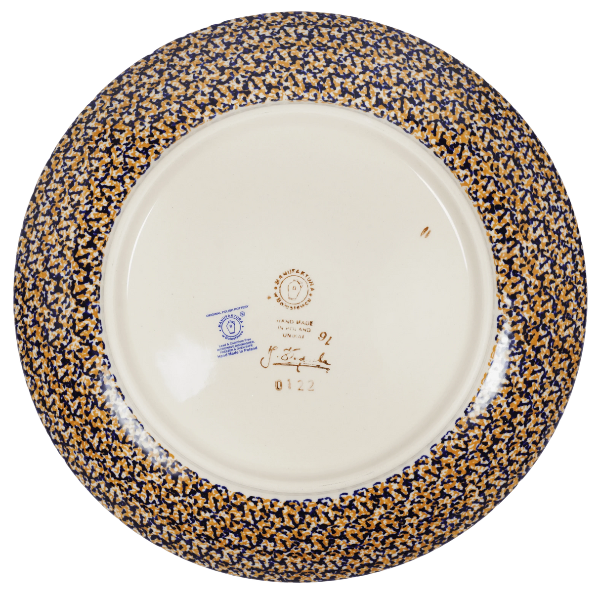 Plate, Round, Dinner, 10" in "Hummingbird Harvest" by Manufaktura | T132S-JZ35