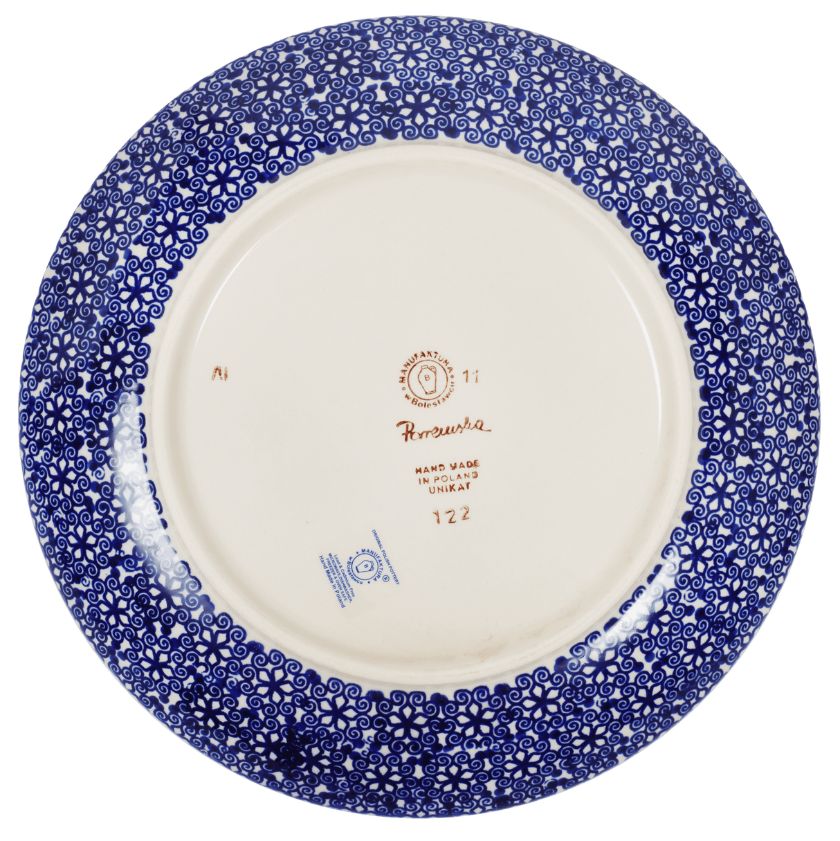 Plate, Round, Dinner, 10" in "Wildflower Delight" by Manufaktura | T132S-P273
