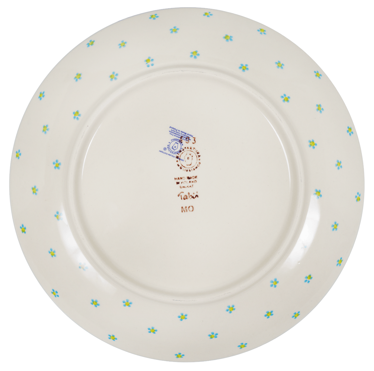 Plate, Round, Dinner, 10" in "Daisy Bouquet" by Manufaktura | T132S-TAB3