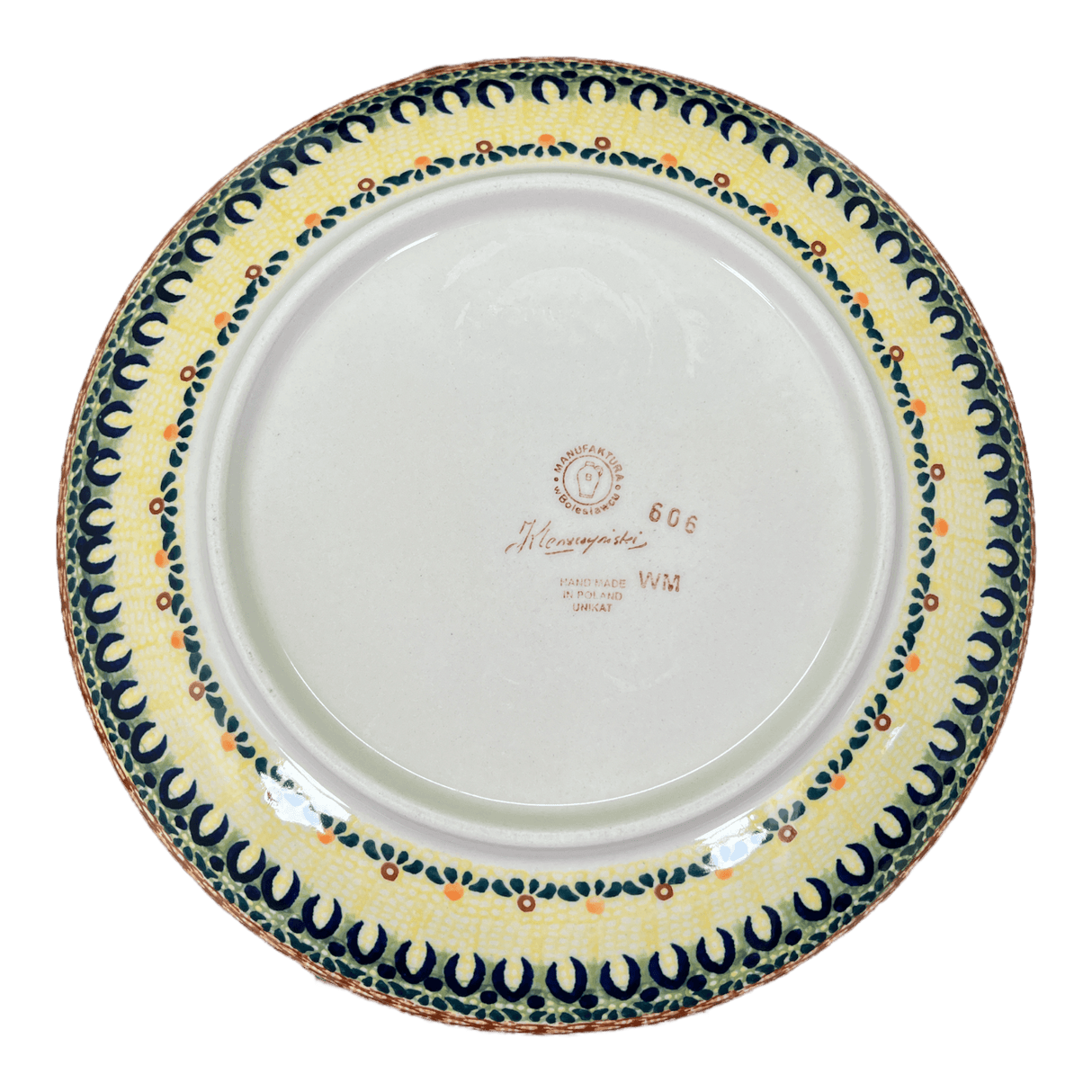 Plate, Round, Dinner, 10" in "Baltic Garden" by Manufaktura | T132S-WKB