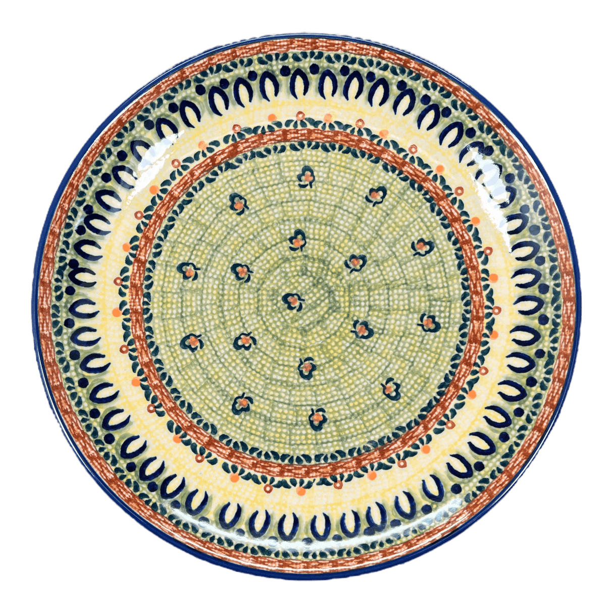 Plate, Round, Dinner, 10" in "Baltic Garden" by Manufaktura | T132S-WKB