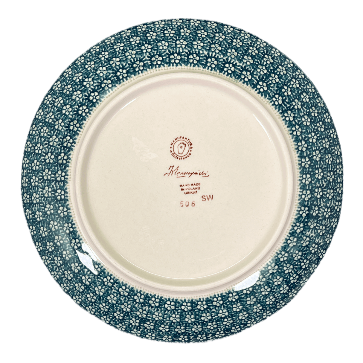 Plate, Round, Dinner, 10" in "Bountiful Blossoms" by Manufaktura | T132S-WKLZ