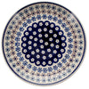 Polish Pottery 10" Dinner Plate (Floral Chain) | T132T-EO37 at PolishPotteryOutlet.com
